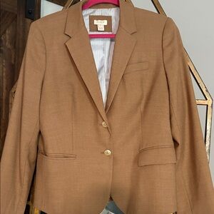 J. Crew Women's Camel Blazer